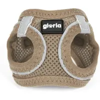 Gloria Hondentuig , beige, maat XXS (24-26 cm), geschikt voor honden met een borstomvang van 28-28,6 cm