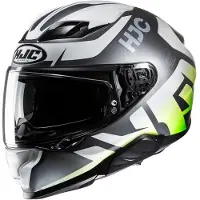 HJC F71 Bard Zwart Groen Integraalhelm Maat XL