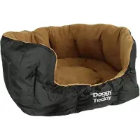 Pet-Joy Products The DoggyTeddy X-Treme Black XL 75x30 cm | Kussens, kleden en manden