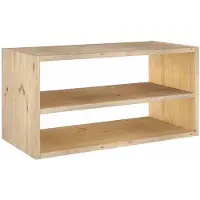 Astigarraga Dressoir - Open kast van PEFC grenen - 71x36cm - Bruin