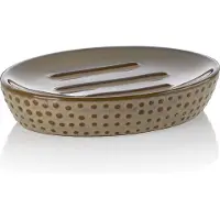 kela Zeepschaal Dots Bruin