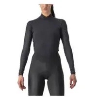 Castelli Women's Longeus Bandito Wool Under Jersey Black