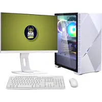 Peta Gaming Set Iceberg - Ryzen 7 5700G - 16GB - 4.0TB SSD - Radeon RX Vega 8 - WiFi - Windows 11 Pro (GamePC + 24" FullHD monitor + toetsenbord + muis)