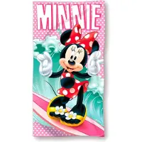 Disney Minnie Mouse - Badhanddoek - 140 x 70 cm. - Strandlaken - sneldrogend
