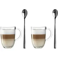 Leonardo NAPOLI Latte Machiatto Set 380ml - 4Delig