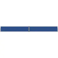vidaXL Windscherm uittrekbaar 117x1200 cm blauw