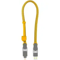 Rolling Square inCharge XL 30cm geel
