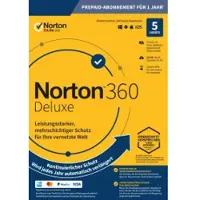 Norton 360 Deluxe | Jaarabonnement | 5 Apparaten | De nieuwste versie