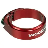 Woodman Zadelpenklem DEATHGRIP SL Ti Red || Maat: 34.9