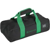König & Meyer Universele tas voor 2 saxofoonstatieven 14303 (Diverse), Muziekinstrumenten: hoezen, Zwart, Groen