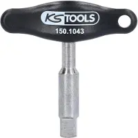Ks Tools 150.1043 150.1043 T-handgreep Aandrijving 3/8 (10 mm) 75 mm 1 stuk(s)