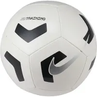 Nike Pitch Training Voetbal Maat 5 Wit Zwart Zilver