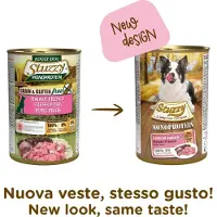 Stuzzy Monoprotein varken natvoer hond 400 g. 4 trays (24 x 400 g)