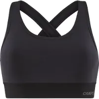 Craft TRAINING BRA PADDED W Dames Sportshirt - Zwart