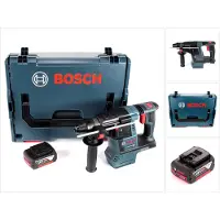 Bosch GBH 18V-26 accu boorhamer 18V 2.6J borstelloos SDS-Plus + 1x oplaadbare accu 5.0 Ah + L-Boxx - zonder oplader