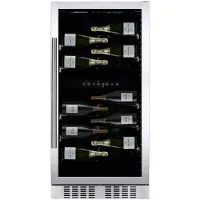 Dunavox DX-58.258DB vrijstaande wijnkoelkast zwart zuinig energieklasse G