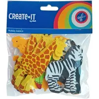 Haza Foamstickers dieren, 32st.