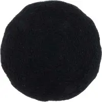 Unique living kussen rana 40cm Ø black