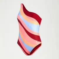 Speedo Zwemkledij ECO PRINTED ASYMETRIC RED