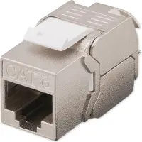 Goobay Keystone RJ45 | Cat8 STP (Zink)