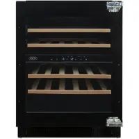 Boretti MLWC82 wijnkoelkast onderbouwkoelkast, nis hoogte 82 cm., deur-op-deur met wijn zone zuinig energieklasse F | .