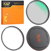 K&F Concept Magnetic 1/4 Black Mist Nano-X filter incl adapterring en lensdop 67 mm
