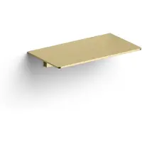 Clou Sjokker telefoon/douche planchet, wandmodel, goud gebor. PVD