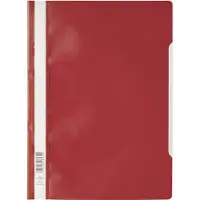 Durable snelhechtmap ft A4 rood 25 stuks