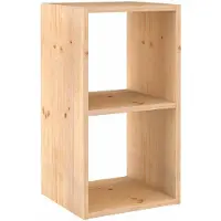 Astigarraga Houten Vakkenkast - Open - 2 vakken - PEFC grenen - 71x36cm