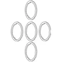 Campagnolo Spacers voor Bora WTO 33 Disc Cassette Body HG11 (x5)
