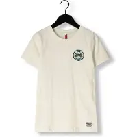 Vingino T-shirt Hanyi met backprint offwhite Wit Jongens Katoen Ronde hals - maat 176