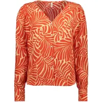 ONLY ONLCHIARA L/S V-NECK TOP PTM Dames Top - Maat XS