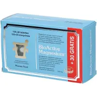 Pharma Nord BioActive Magnesium 120 + 30 tabletten Gratis | magnesium | Energie + Spierfunctie 120+30 St Tabletten