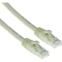 ACT IS8402, 2 meter, Cat6, U/UTP (Twisted Pair), RJ-45 connector, RJ-45 connector, ivoorkleur