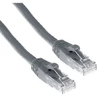 ACT IS8002 U/UTP CAT6 Patchkabel Snagless Grijs - 2 meter