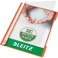 Leitz Snelhechter A4 - 30% pre-consumer gerecycled plastic - 25 stuks - Oranje