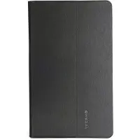 Tucano Riga - Étui à rabat pour tablette - cuir écologique - noir - 8" - pour Samsung Galaxy Tab 4 (8 ")