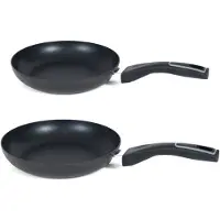 San Ignacio - Koekenpannen set 2x stuks Gusto - Alle warmte bronnen - dia 26/28 cm - Anti-aanbaklaag - Koekenpannen