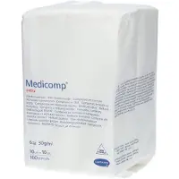 Medicomp Extra 10 10cm 6 laags niet steriel