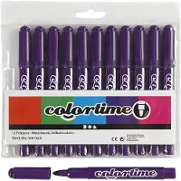 Creativ Company Paarse jumbo stiften, 12st.