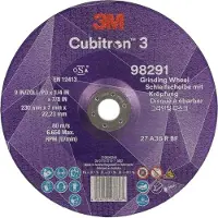 3M Afbraamschijf Cubitron 3 125x7x22mm T27