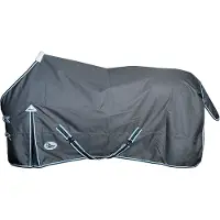 Harry's Horse Deken Thor Ebony TC Lining_145 cm