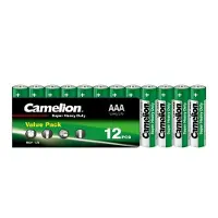 Camelion aaa zink-carbon batterijen per 12