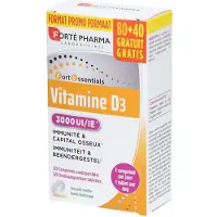 Forte pharma Vitamine D3 3000 IE | 120 tabletten