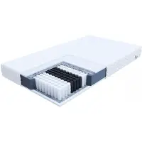 FDM POTENZA Matras 80x200 cm - Hoogte 17 cm H4 - Multi Pocketvering Matrassen - Dubbelzijdig - 7 zones - Antiallergisch