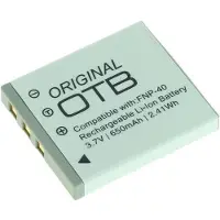 OTB Camera accu compatibel met o.a. Fujifilm NP-40 / 650 mAh