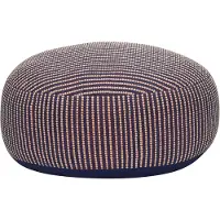 Hubsch Mochi poef blauw - 701902