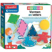 Clementoni Montessori Vormen en Veters