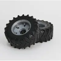 BRUDER 43192 Achterwielen voor Case IH Optum Tractoren