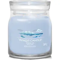 Yankee candle - Ocean Air Medium Geurkaars - 50 branduren - 2 lonten